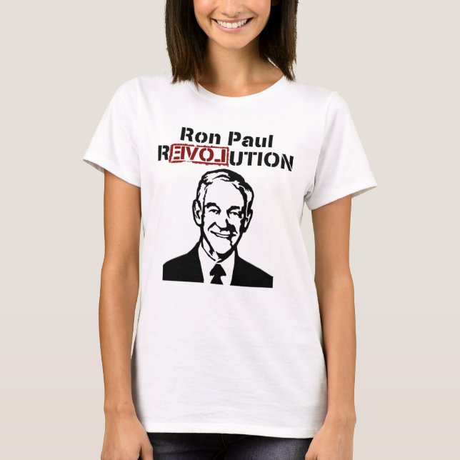 Ron Paul Revolution Tee Shirt (Front)