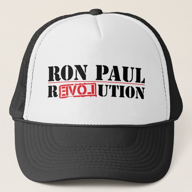 Ron Paul Revolution Trucker Hat (Front)