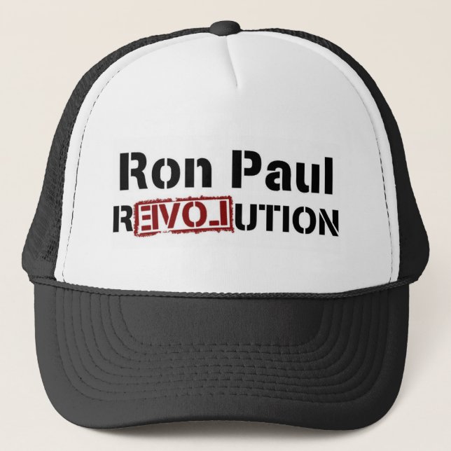 Ron Paul Revolution Trucker Hat (Front)