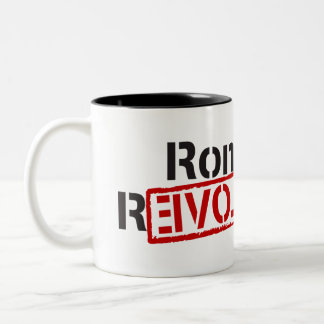 Ron Paul Revolution Two-Tone Coffee Mug
