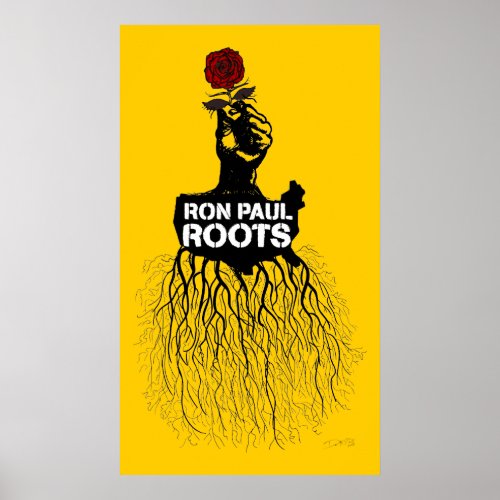 Ron Paul Roots Print