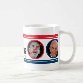 Ron Paul: THE ONE Who Can Beat Obama Coffee Mug