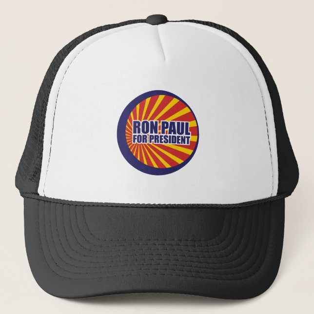 RON-PAUL TRUCKER HAT (Front)