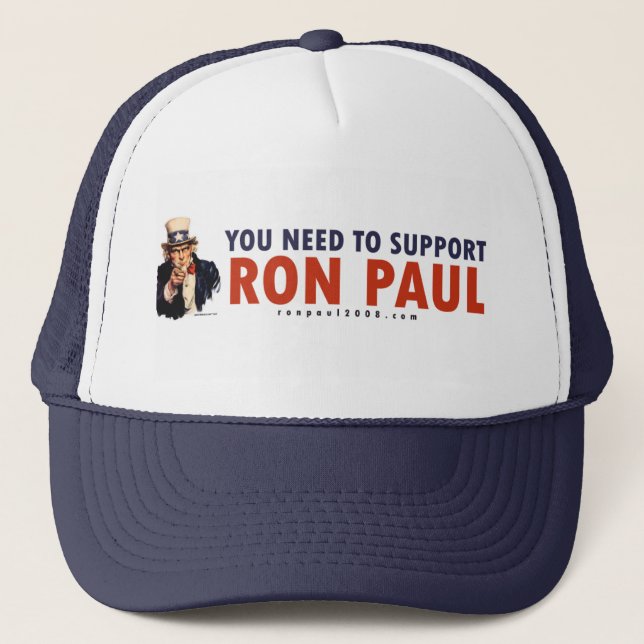 Ron Paul Uncle Sam Hat (Front)