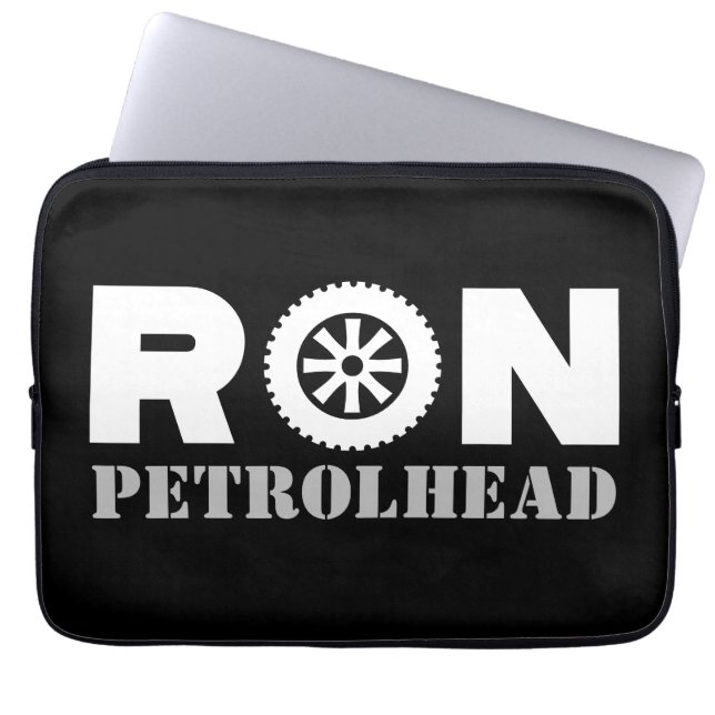 Ron Petrol Head Laptop Sleeve (Front)