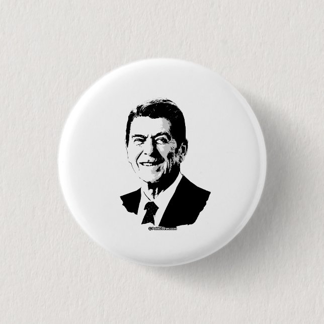 Ron Reagan Button (Front)