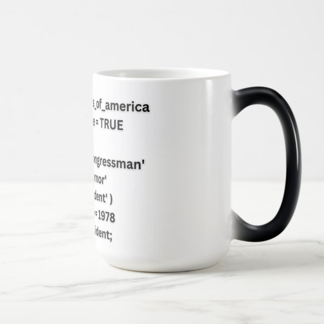 Ron Saved America SQL Mug (Right)