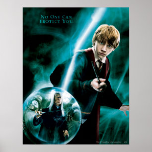 Ron Weasley and Lucius Malfoy Poster