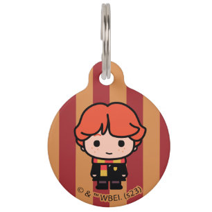 Ron Weasley Cartoon Character Art Pet ID Tag
