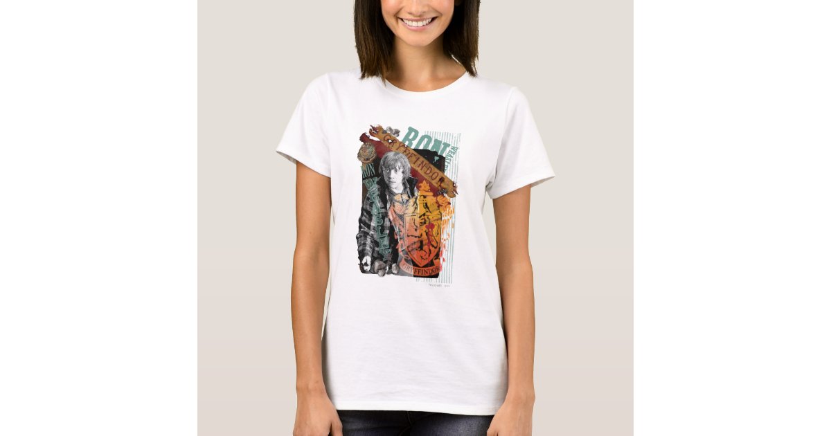 etnisk forseelser Lyrical Ron Weasley Collage 1 T-Shirt | Zazzle
