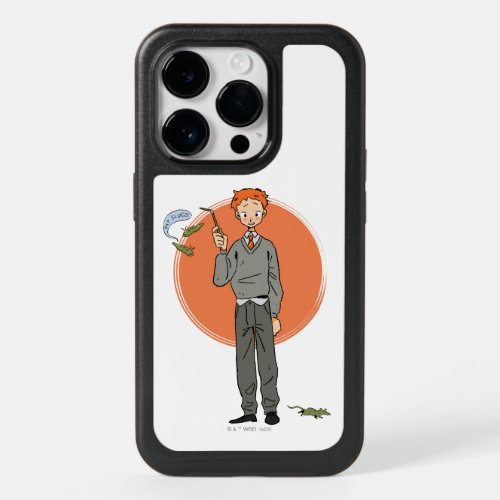 Ron Weasley Illustration Eat Slugs OtterBox iPhone 14 Pro Case