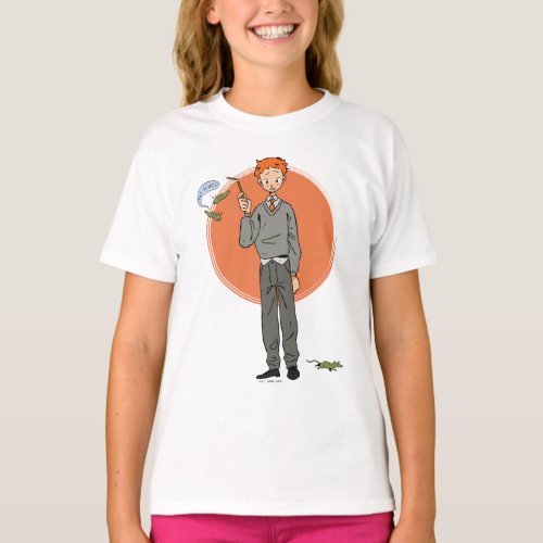 Ron Weasley Illustration Eat Slugs T_Shirt