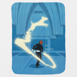 Ron Weasley Patronus Painting Baby Blanket
