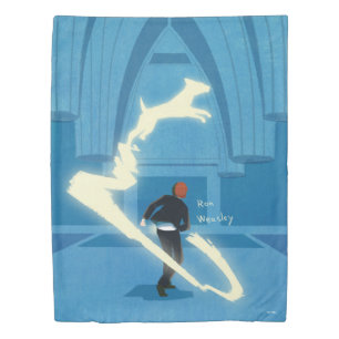 Ron Weasley Patronus Painting Duvet Cover