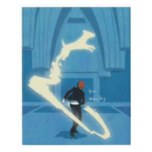 Ron Weasley Patronus Painting Faux Canvas Print