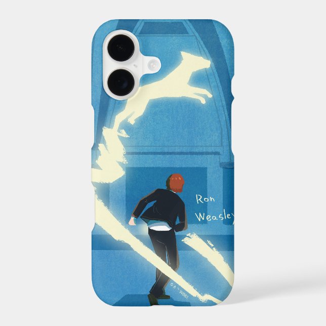 Ron Weasley Patronus Painting iPhone Case (Back)