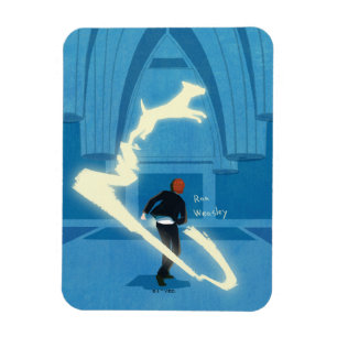 Ron Weasley Patronus Painting Magnet