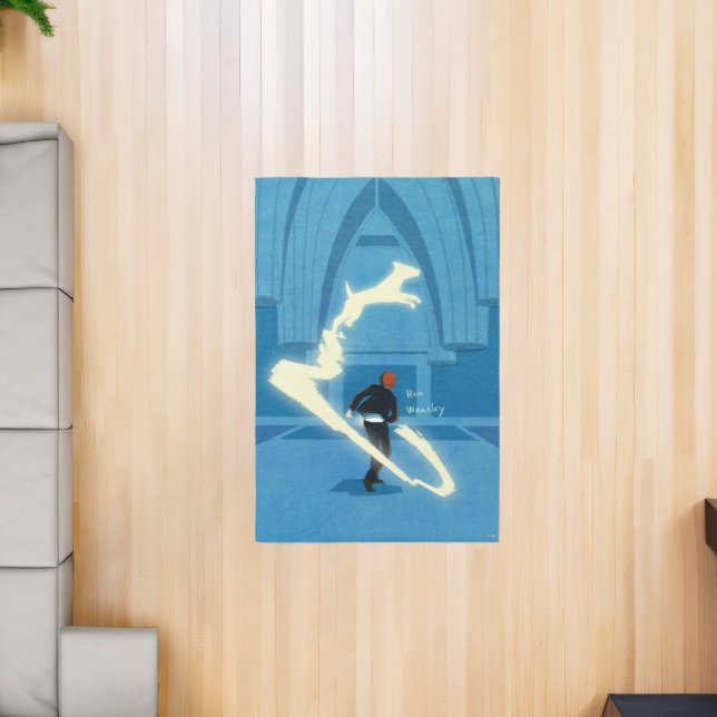 Ron Weasley Patronus Painting Rug (Insitu (Indoor 2))