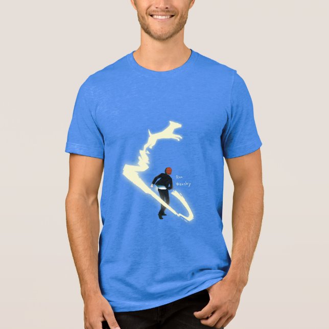 Ron Weasley Patronus Painting Tri-Blend Shirt (Front)