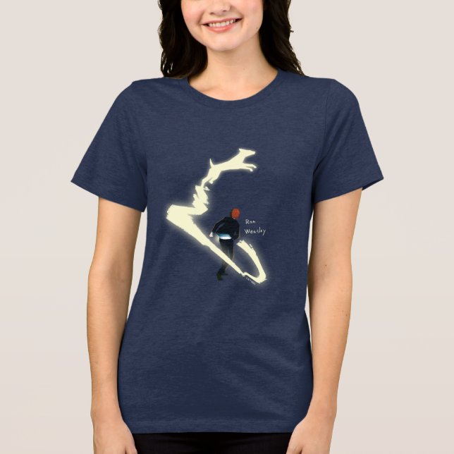 Ron Weasley Patronus Painting Tri-Blend Shirt (Front)