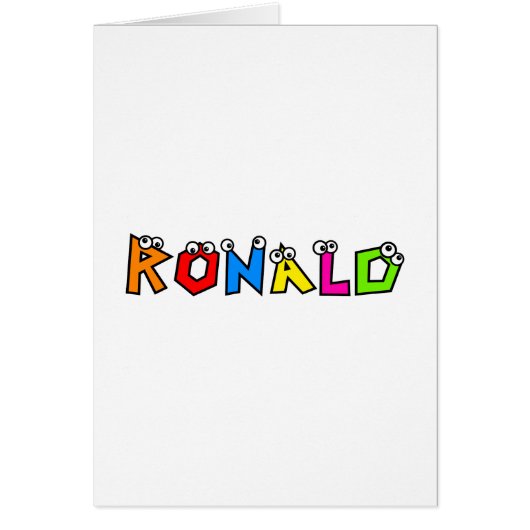 Ronald Cards (Front)
