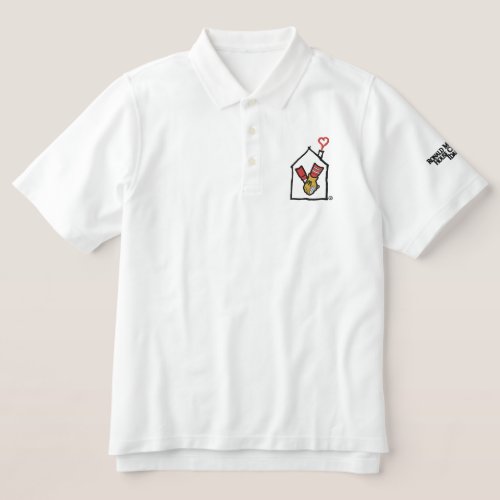 Ronald McDonald Hands Embroidered Polo Shirt