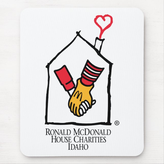 Ronald McDonald Hands Mouse Pad (Front)