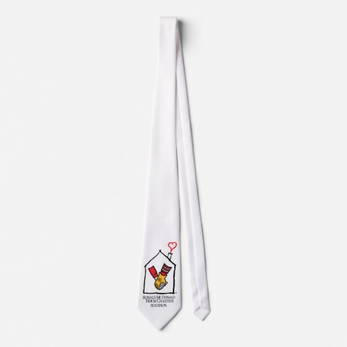 Ronald McDonald Hands Neck Tie