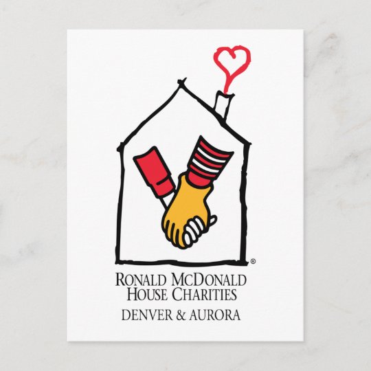 Ronald McDonald Hands Postcard
