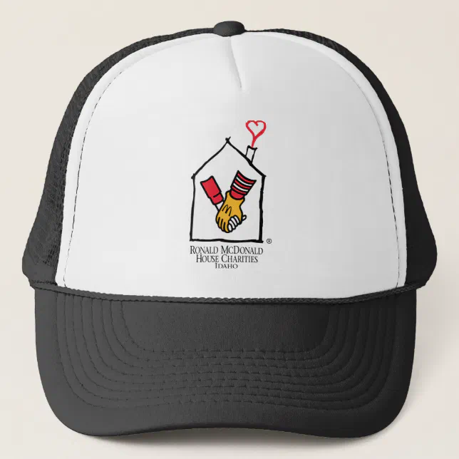 Ronald McDonald Hands Trucker Hat Zazzle