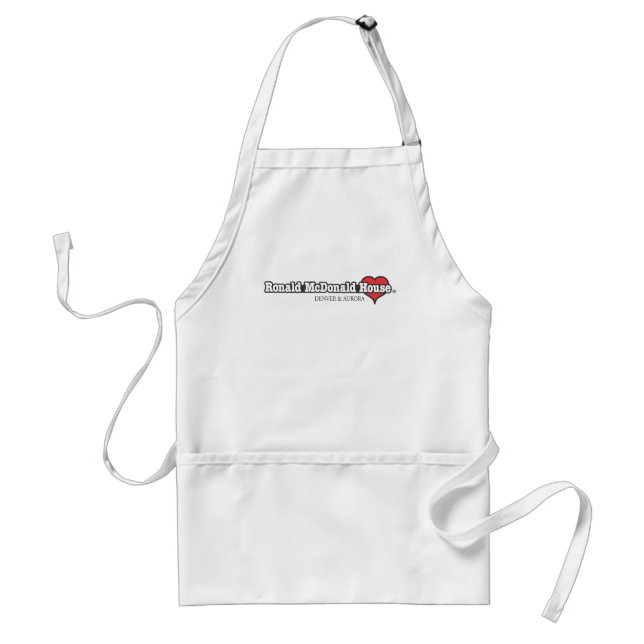 Ronald McDonald Heart Adult Apron (Front)