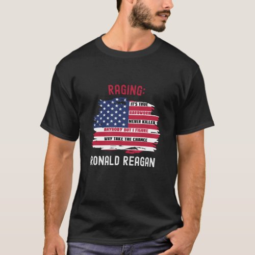 Ronald Ragin Reagan I Smell Commies T_Shirt