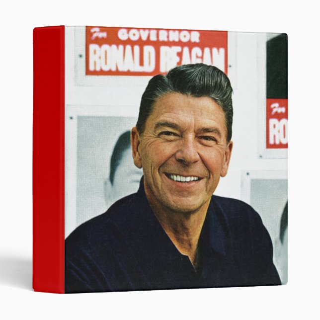 Ronald Reagan 3 Ring Binder (Front/Spine)