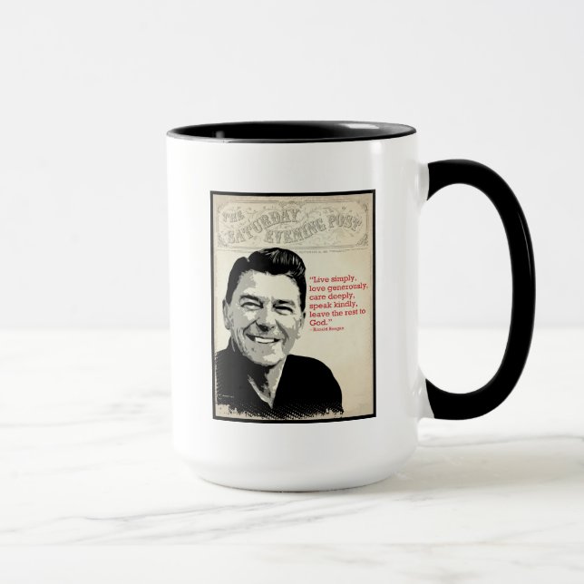 Ronald Reagan Quote Mug (Right)