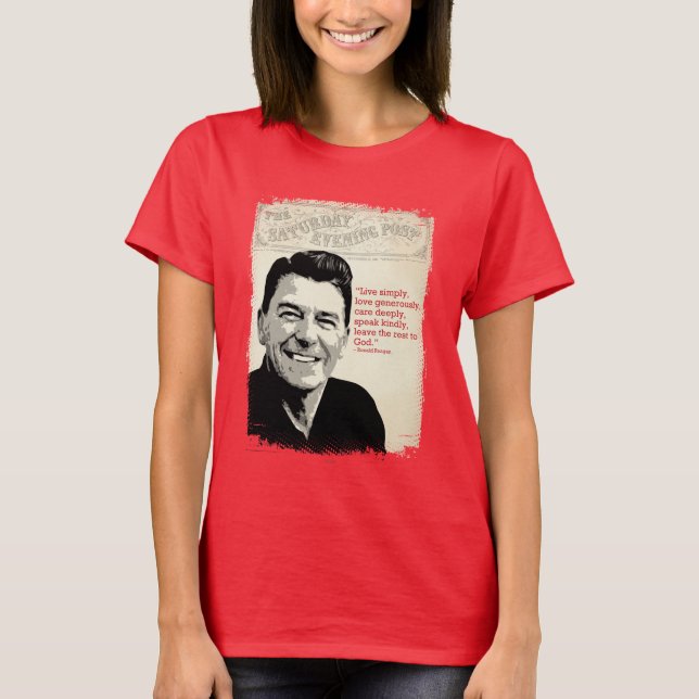 Ronald Reagan Quote T-Shirt (Front)