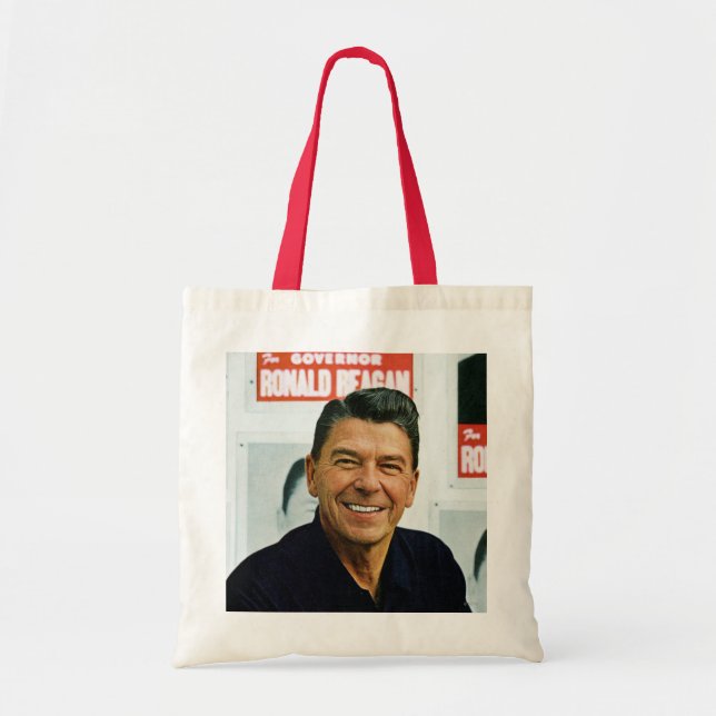 Ronald Reagan Tote Bag (Front)