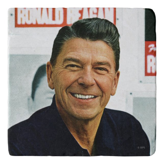 Ronald Reagan Trivet (Front)