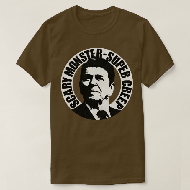 Ronald Super MonsterSuper Creep Reagan T-Shirt (Design Front)