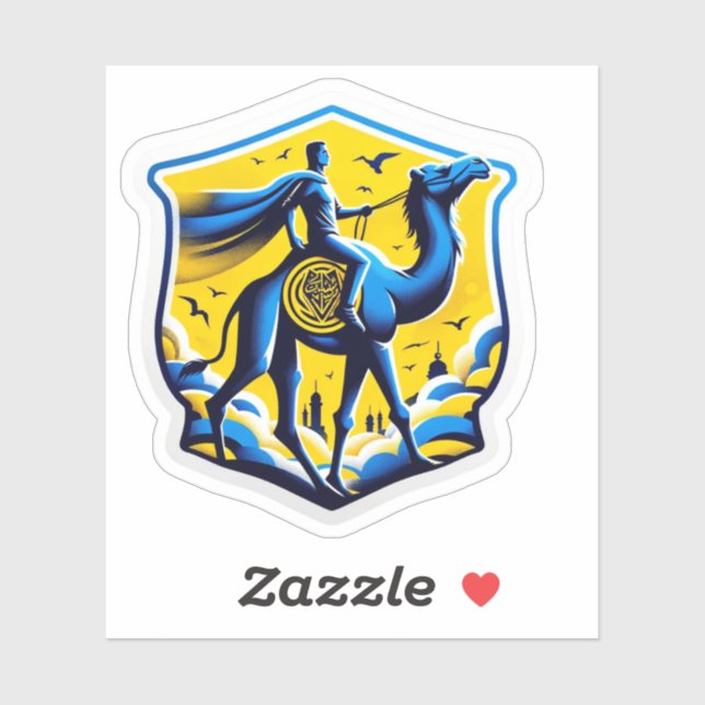 RONALDO AL NASSR FOOTBALL STICKER (Sheet)