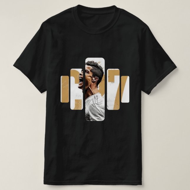 Ronaldo Legacy Tee – Football Street Style (Design Front)