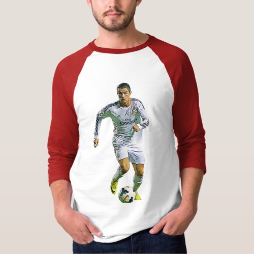 Ronaldo Messi Footbal Soccer T_Shirt