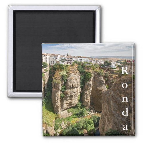Ronda Canyon Town People Magnet