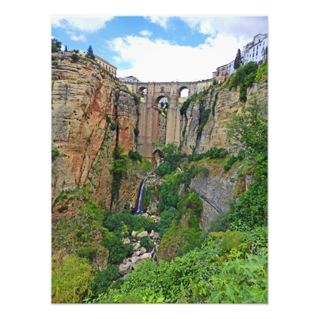 Ronda Gorge, Spain Photo Print (Front)