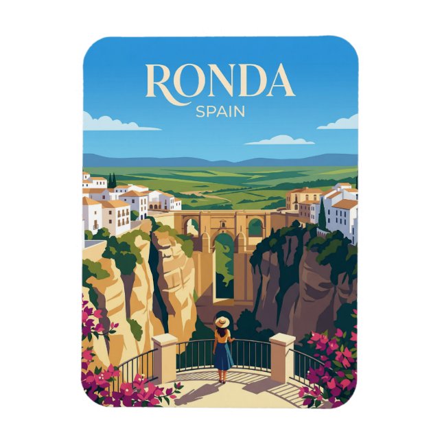 RONDA SPAIN MAGNET (Vertical)