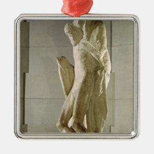 Rondanini Pieta, 1564 Metal Ornament