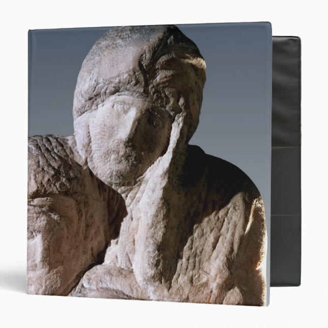 Rondanini Pieta, detail of the heads of Christ Binder (Front/Inside)