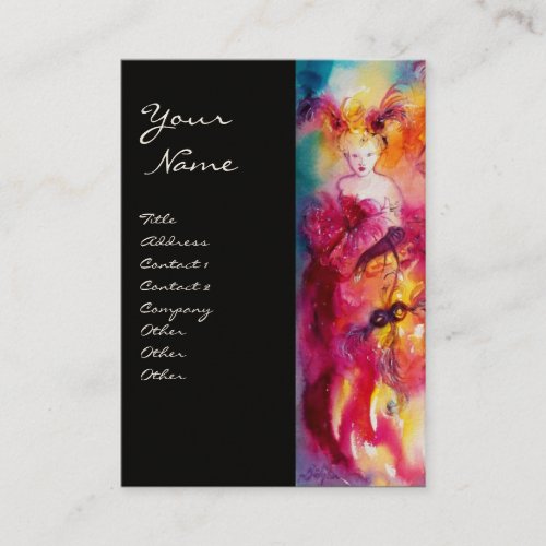 RONDO IN LAGOON  Performing Arts Costume Designer Business Card