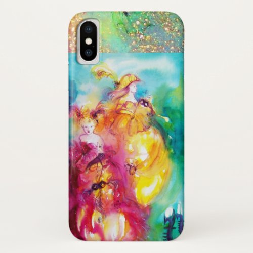 RONDO IN LAGOON  Venetian Masquerade Ball iPhone X Case