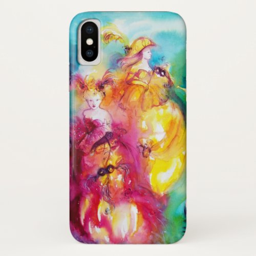 RONDO IN LAGOON  Venetian Masquerade Ball iPhone XS Case