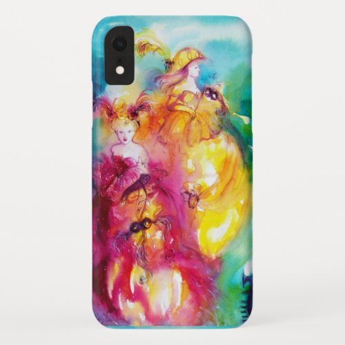 RONDO IN LAGOON  Venetian Masquerade Ball iPhone XR Case